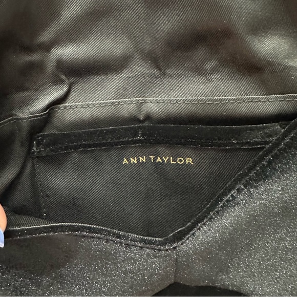 Ann Taylor Velvet Butterfly Envelope Clutch - Picture 3 of 3